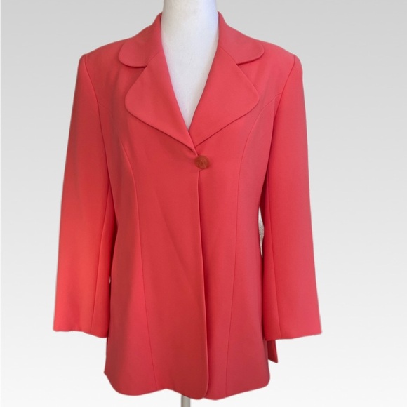 ALESSANDRO Jackets & Blazers - Sandro Vibrant Coral Blazer for Women